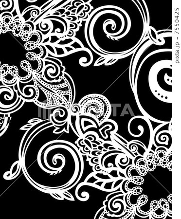 ワールド柄パターン 7550425