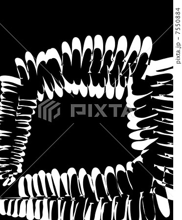 植物柄のパターン 7550884