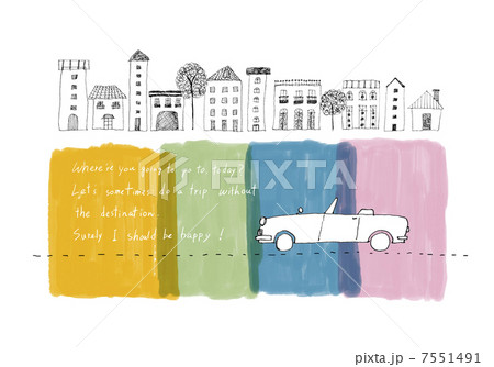 街を走る車 7551491