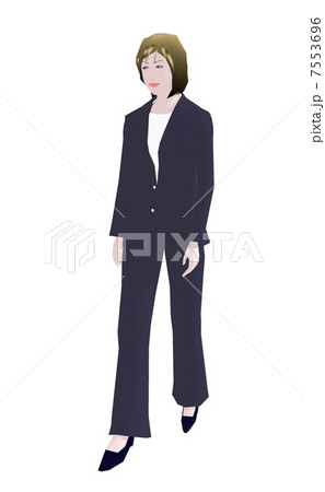 歩くオフィスレディー 歩くオフィスレディー 7553696