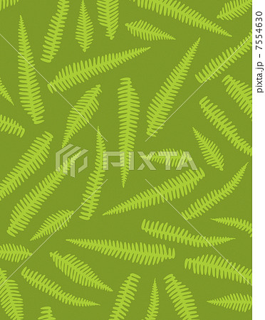 植物柄のパターン 7554630