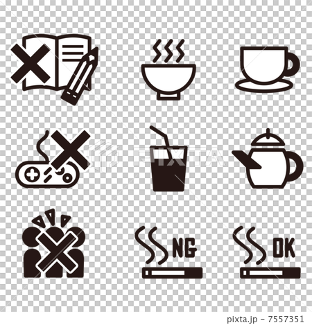 飲食店でのマーク 7557351