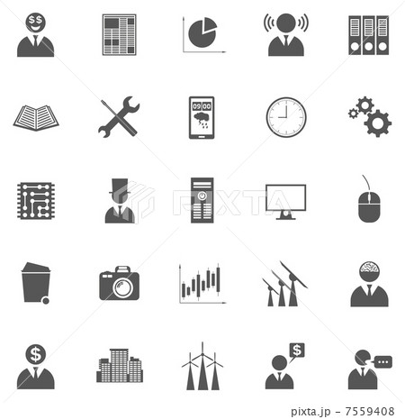Vector Set Of Iconsのイラスト素材 [7559408] - PIXTA