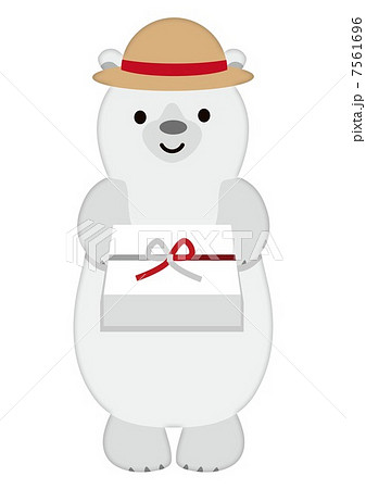 お中元と白くま お中元と白くま 7561696