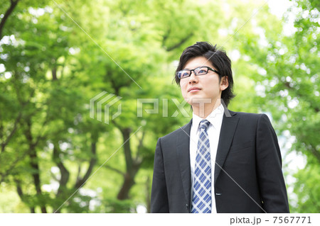 ビジネスマン　やる気 7567771