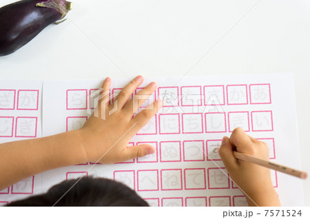 ひらがなの勉強 7571524