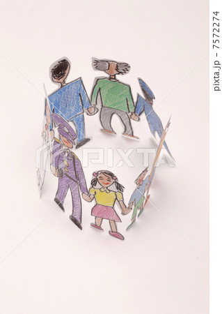 イラスト、色々な人物 7572274