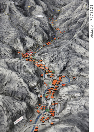 岩見銀山の模型 7575121