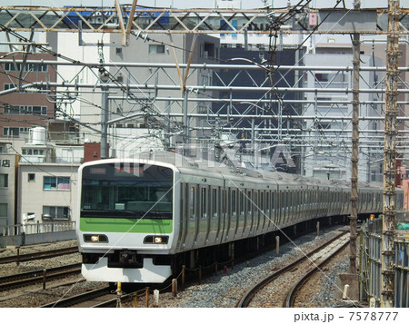 山手線　E231系　外回り　秋葉原駅 7578777