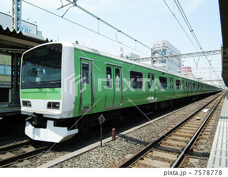 山手線 E231系 内回り みどりの山手線 御徒町駅 山手線 E231系 内回り みどりの山手線 御徒町駅 7578778