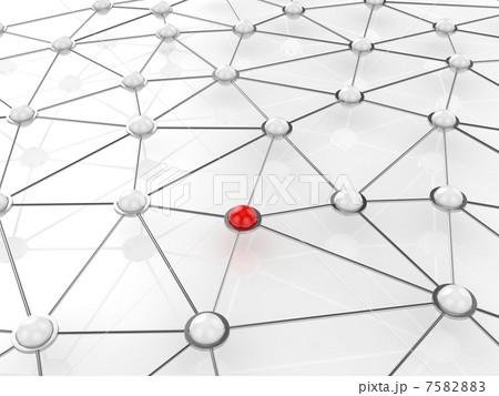 Abstract connection network concept 7582883
