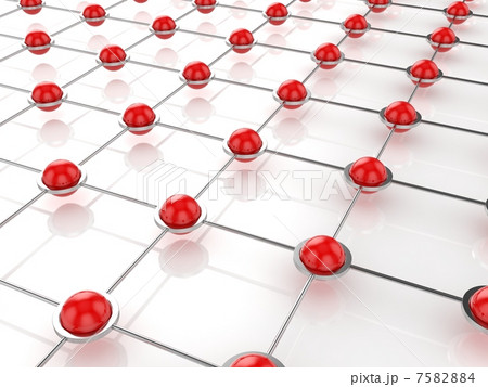 Abstract connection network concept 7582884