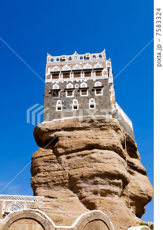 イエメン世界遺産、サナアのロックパレス 7583324