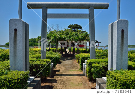 多々良沼散歩・浮島弁財天 7583641