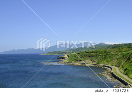 北海道乙部町 海岸風景 北海道乙部町 海岸風景 7583728