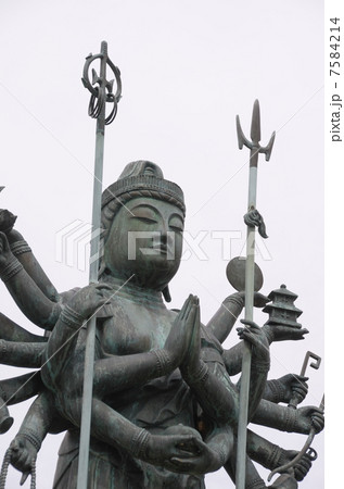 千手観音の写真素材