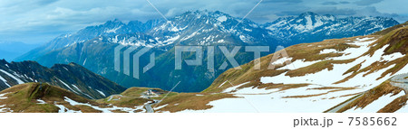 Alps summer panorama (Austria) 7585662