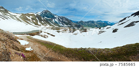 Alps summer panorama (Austria). 7585665