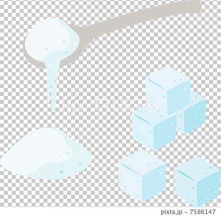 砂糖と角砂糖 7586147