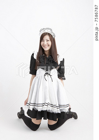 メイドのコスプレ メイドのコスプレ 7586787