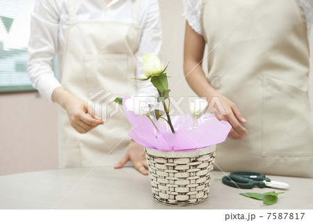 フラワーアレンジメント 7587817