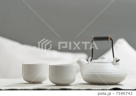 Tea set at comfortable lounge Tea set at comfortable lounge 7590742