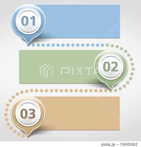 Design Template with Three Banners Design Template with Three Banners 7600082