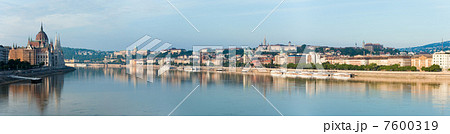 Budapest morning panorama. Budapest morning panorama. 7600319
