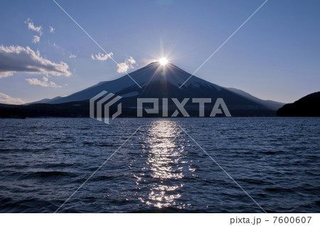 山中湖ダイヤモンド富士 7600607