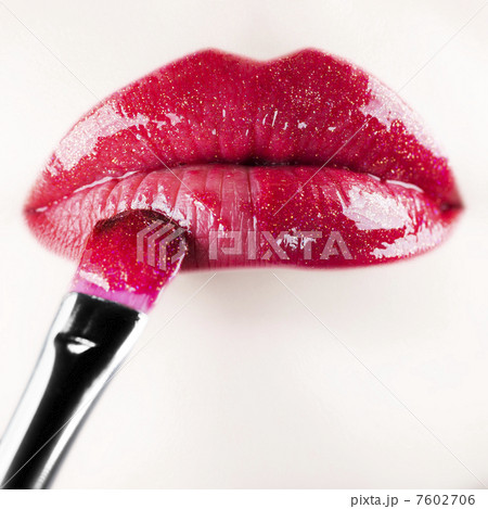 Lip gloss. Shallow depth of field. Lip gloss. Shallow depth of field. 7602706