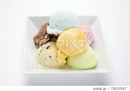 アイスクリーム各種盛り合わせ-1 アイスクリーム各種盛り合わせ-1 7603097