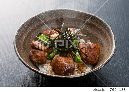鳥肉の丼 7604183