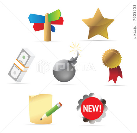 Icons for business metaphor Icons for business metaphor 7605553