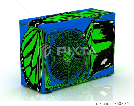 Air conditioning street art design 7607070