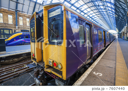 Modern train at the station 7607440