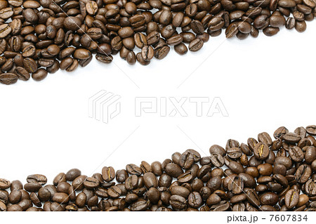 珈琲豆のフレーム 7607834