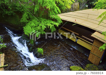 貴船川　川床 7608914