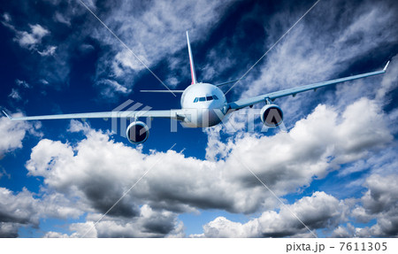 Passenger Airliner in the sky 7611305