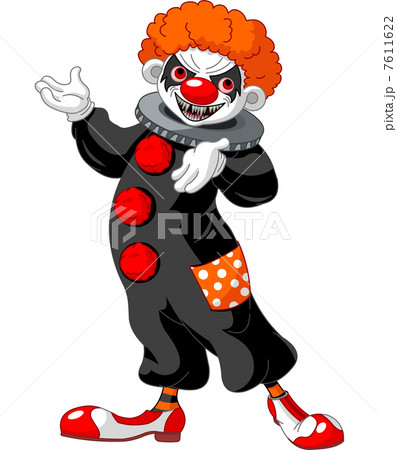 Halloween Clown presenting 7611622