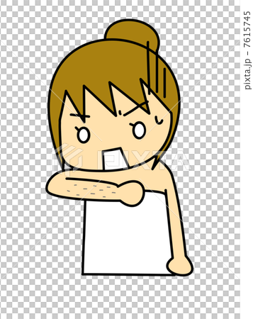 Arms depilation 7615745