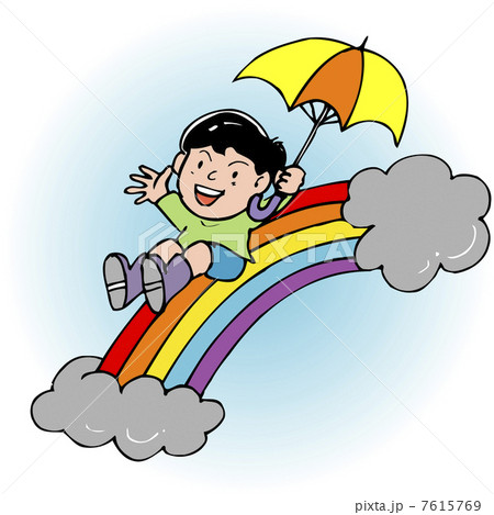 虹の橋のイラスト素材