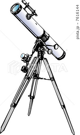望遠鏡のフリーイラスト3 アイコン素材ダウンロードサイト Icooon