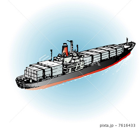 コンテナ船 7616433