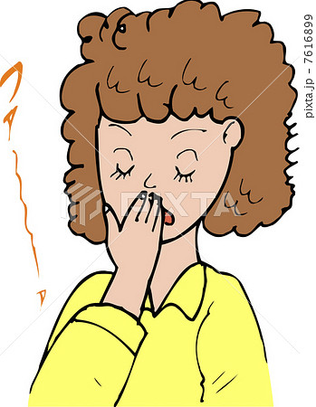 ねむいのイラスト素材