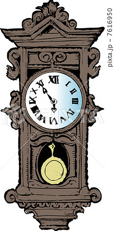 Wall Clock Stock Illustration