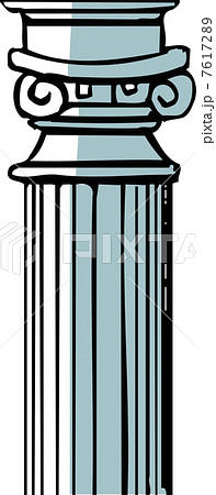 ギリシャの柱のイラスト素材