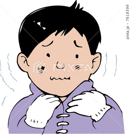 寒そうな顔 7618399