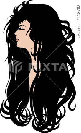 女性シルエット 7618782