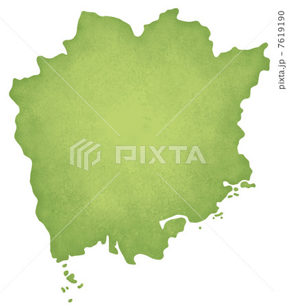 岡山県の地図 岡山県の地図 7619190
