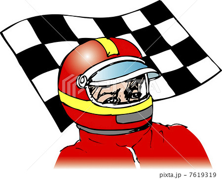 F1レーサーのイラスト素材 F1レーサーのイラスト素材